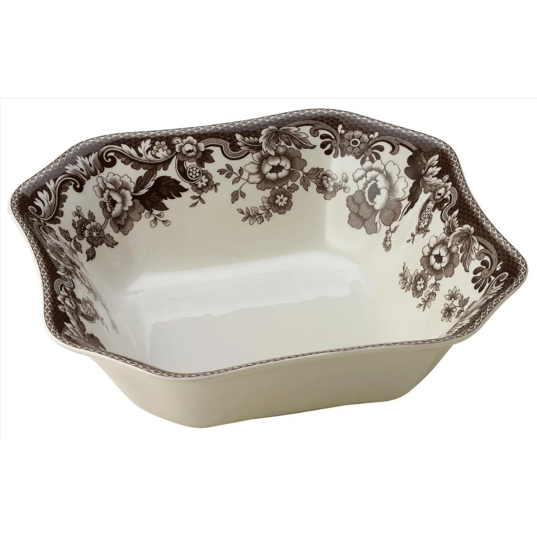 Spode Delamere Square Serving Bowl 9"