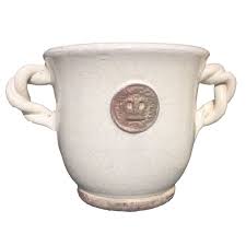 Bot Collection Bedford Twisted Handle Lg, Ivory