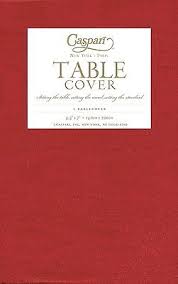 Caspari Paper Linen Red