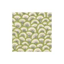 Caspari Pontchartrain Scallop Green