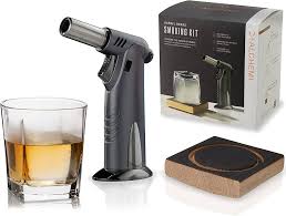 Viski Oak Barrel Board Smoke Infusion Kit