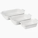 Le Creuset Set Of 3 Heritage Rectangular Dishes