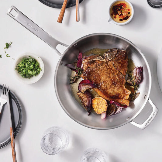 Le Creuset Essential Stainless Steel  Round Frying Pan 11 in
