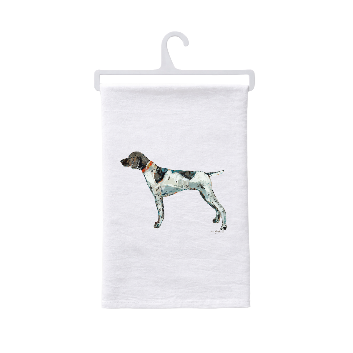 "GSP Standing" tea towel
