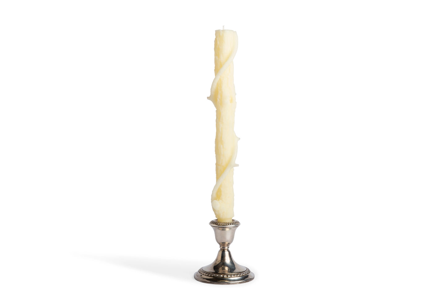 Stick Candle Bittersweet Oak Pair, White Chocalate