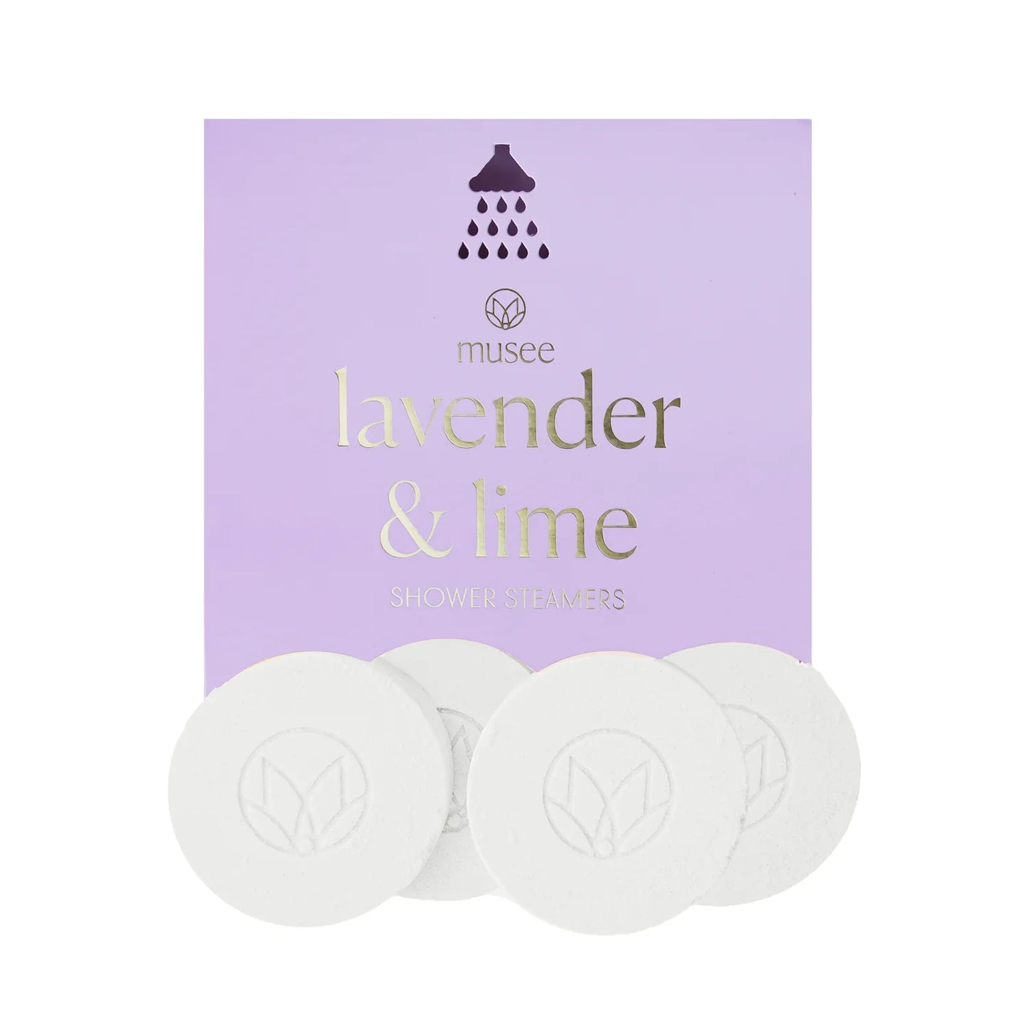 Musee Lavender & Lime Shower Steamers