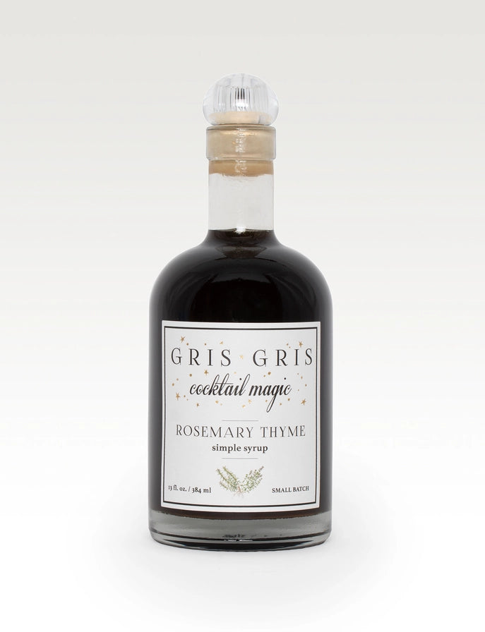 Gris Gris Rosemary Thyme Simple Syrup 13oz