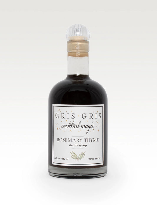 Gris Gris Rosemary Thyme Simple Syrup 13oz
