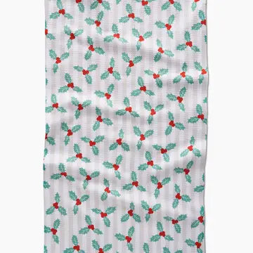 Geometry Mistle Stripe Tea Towel