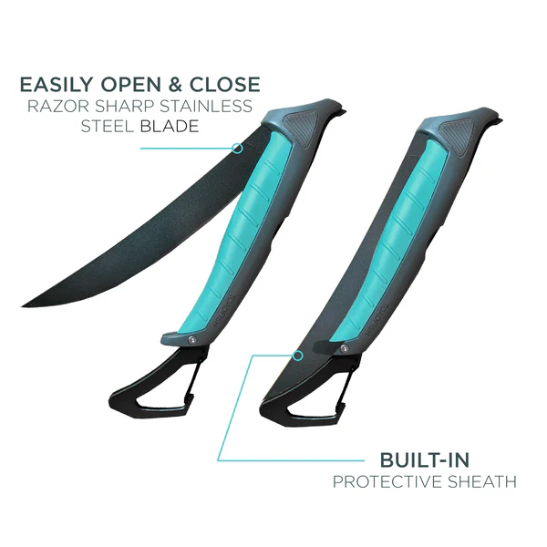 Toadfish Stowaway Folding Filet Knife
