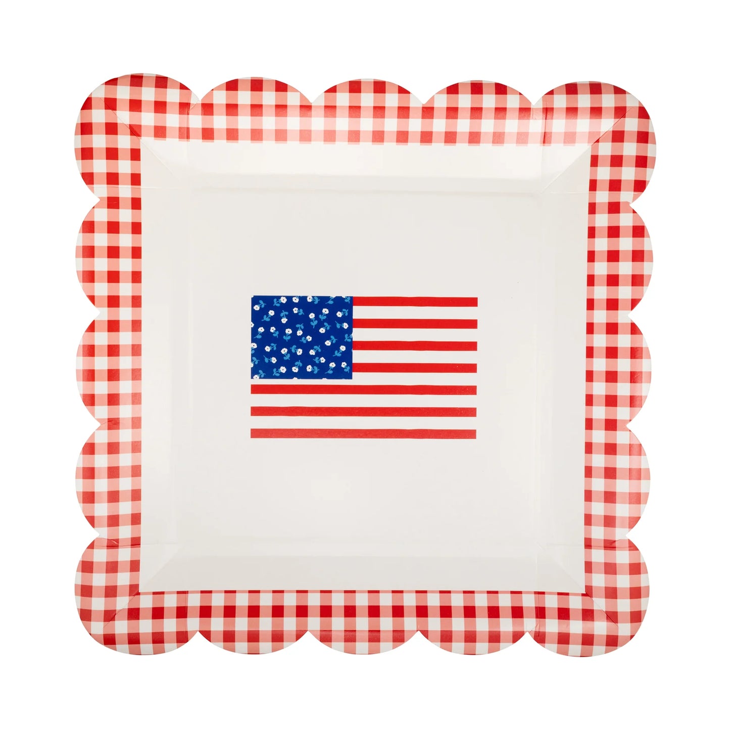 My Mind's Eye - Flag Plate 8"