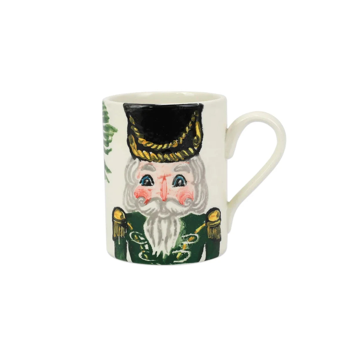 VIETRI Nutcrackers Green Mug
