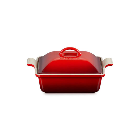 Le Creuset Heritage Square Casserole, Cerise