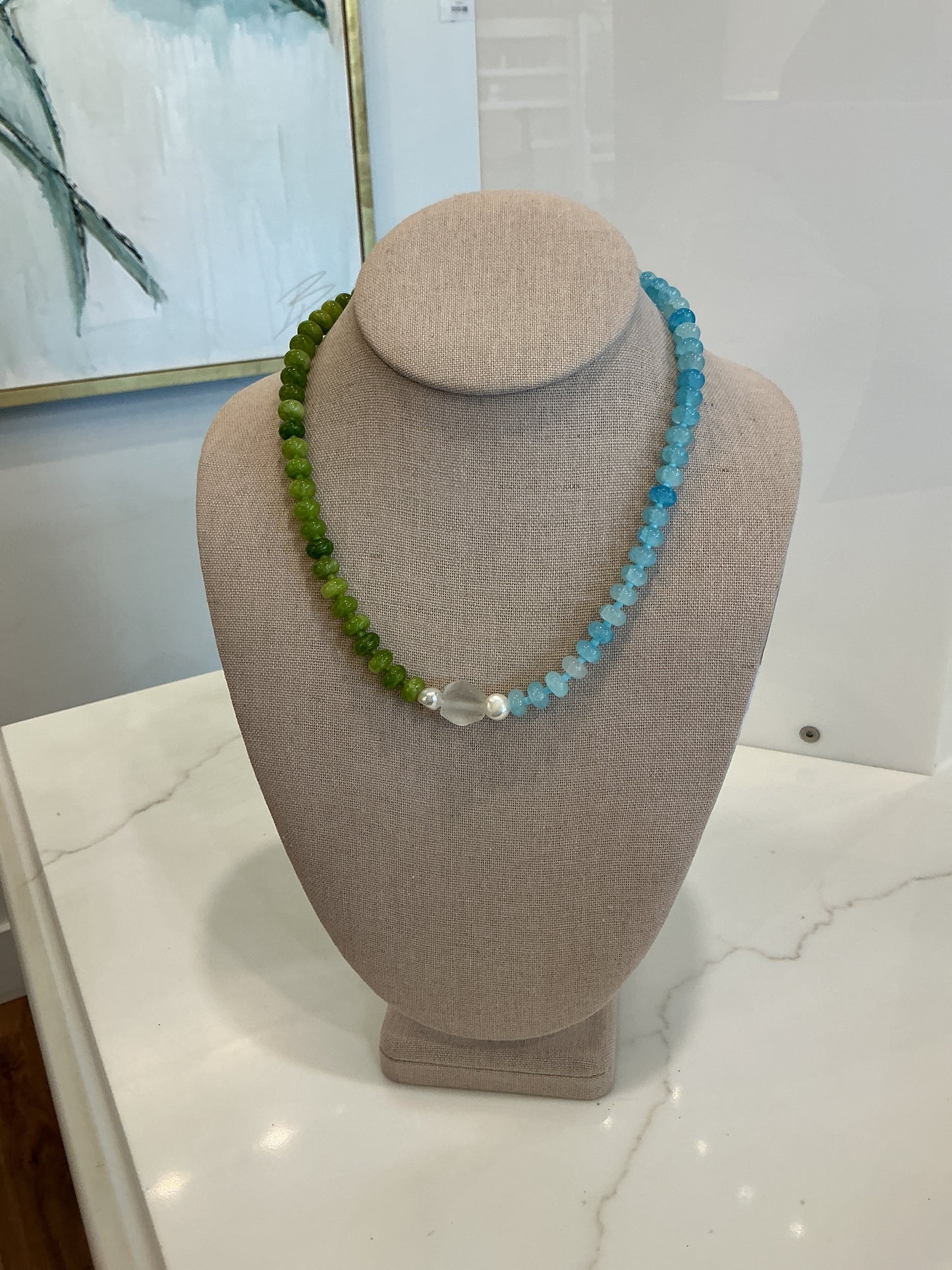 BCB - Blue/Green Necklace