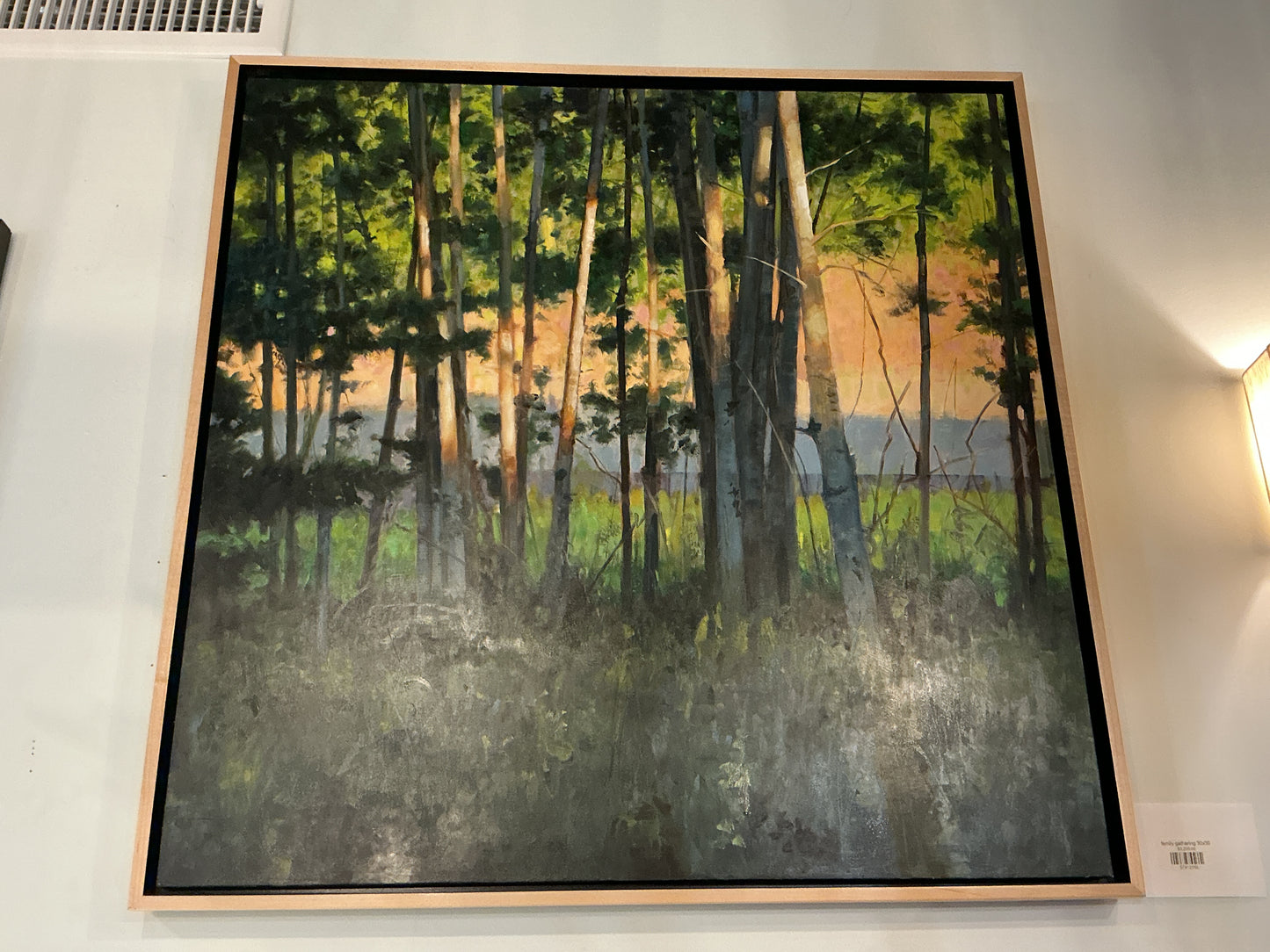 family gathering 30x30