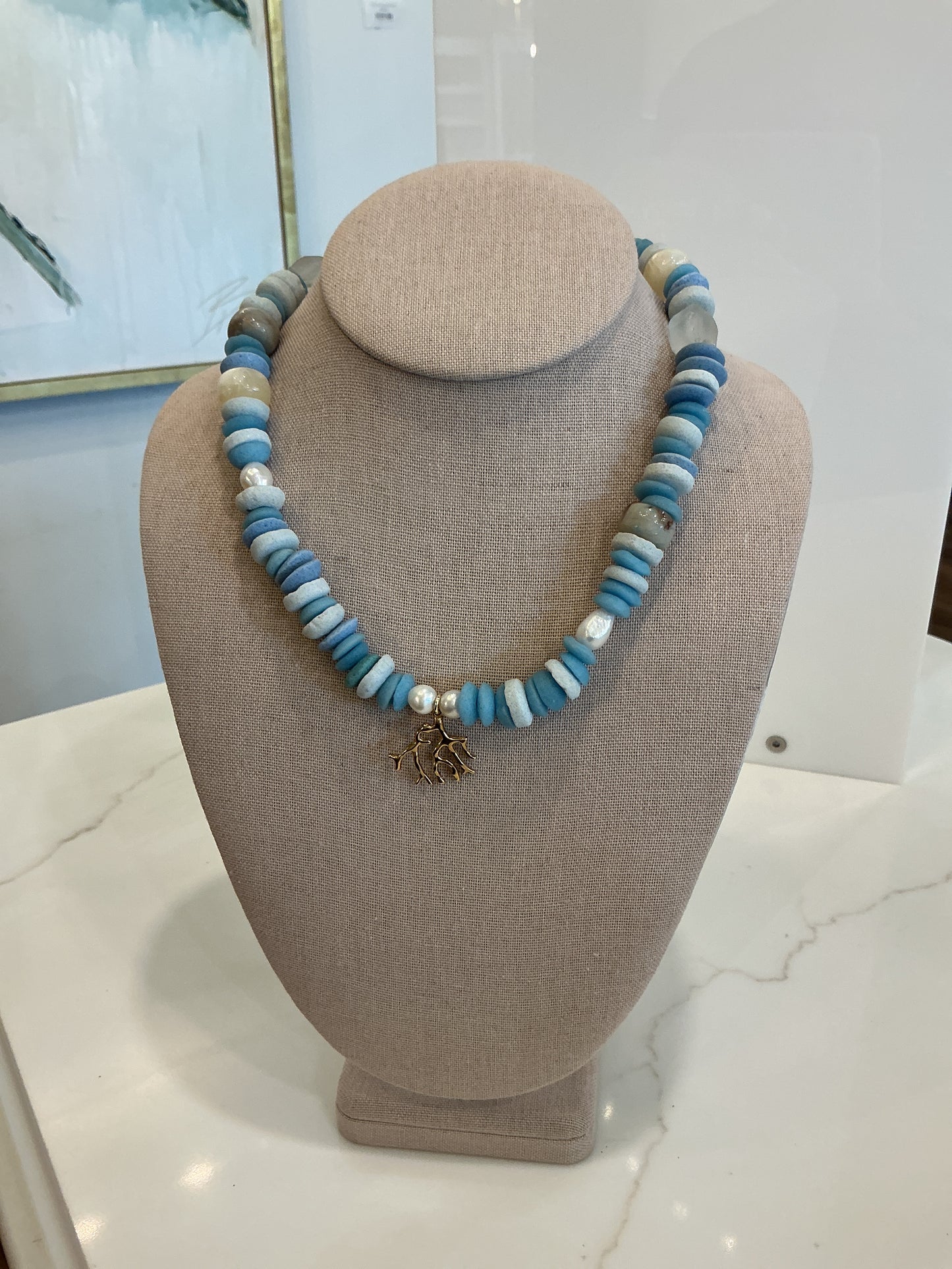 BCB - Blue Ashanti Necklace