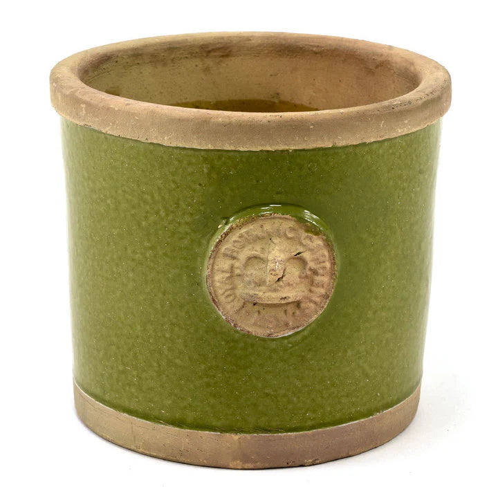 Bot Collections Chelsea Kew Round Herb Pot, Moss Green