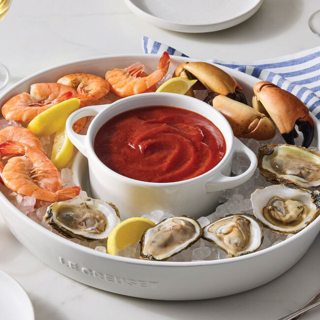 Le Creuset Mini Round Cocotte, White