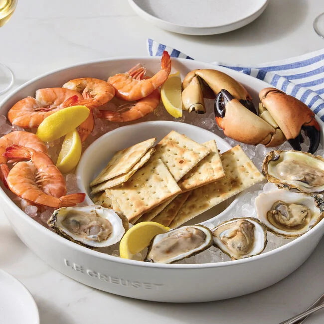 Le Creuset Oval Chip & Dip Platter