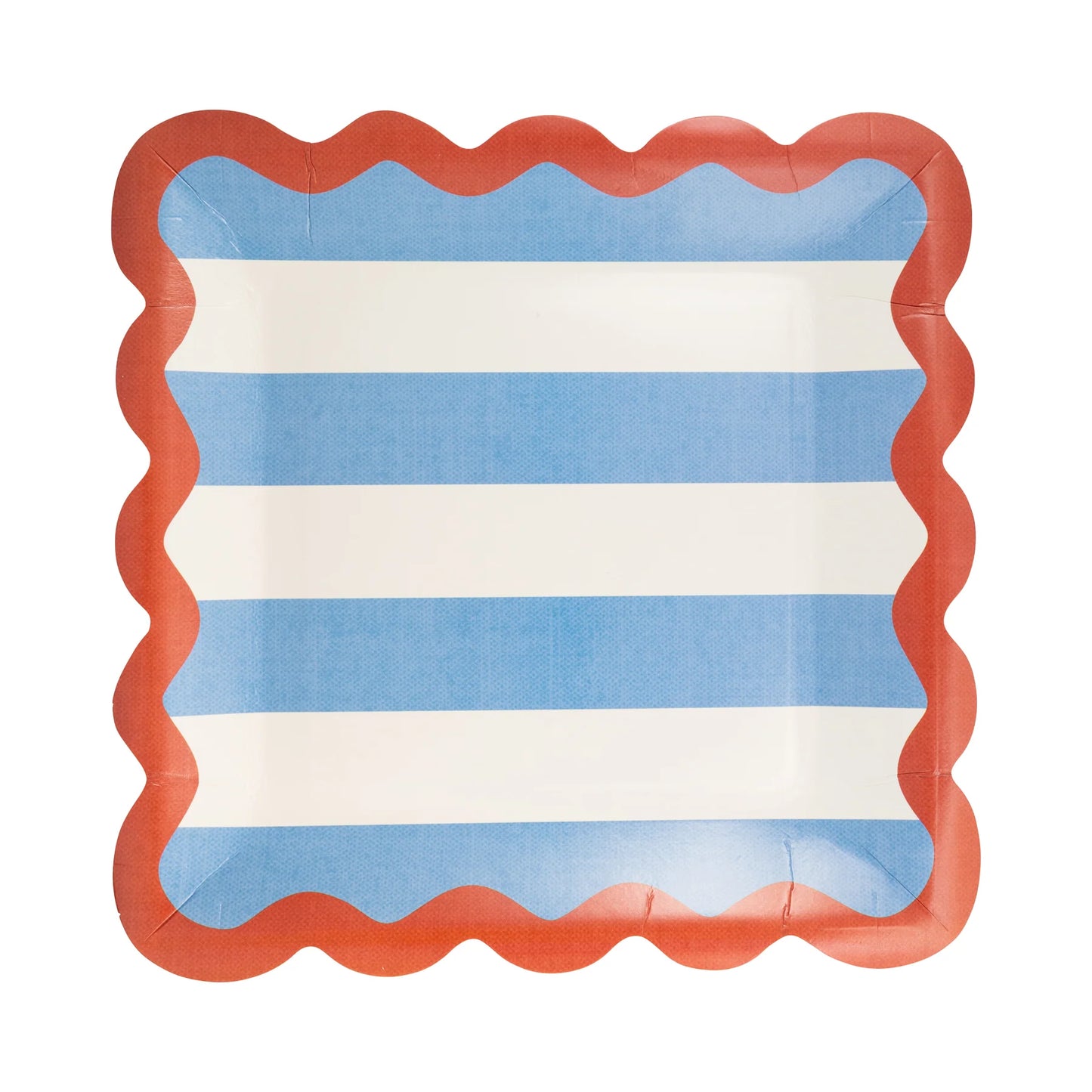 My Mind's Eye - Hamptons Stripes 9" Ric Rac Plate