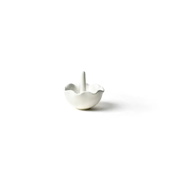 Coton Colors Ruffled Ring Dish
