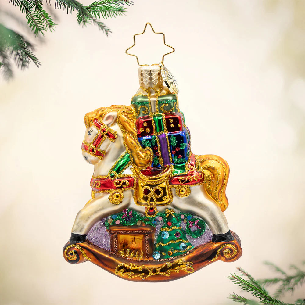 Christopher Radko Rockin' Around Christmas Gem