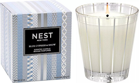 NEST Blue Cypress & Snow Classic Candle