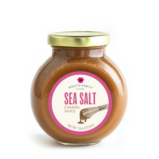 Mouth Party 12oz Sea Salt Caramel Sauce