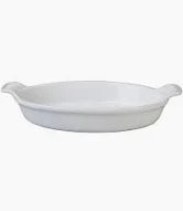 Le Creuset 1.75Qt Heritage Oval Baking Dish, White