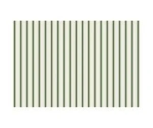 Hester & Cook Green Ribbon Stripe Placemats