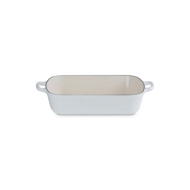 Le Creuset 5.25 Qt Rect Roaster, White