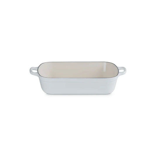 Le Creuset 5.25 Qt Rect Roaster, White