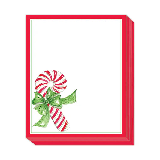 Rosanne Beck Candy Cane Tall Stack Notepad