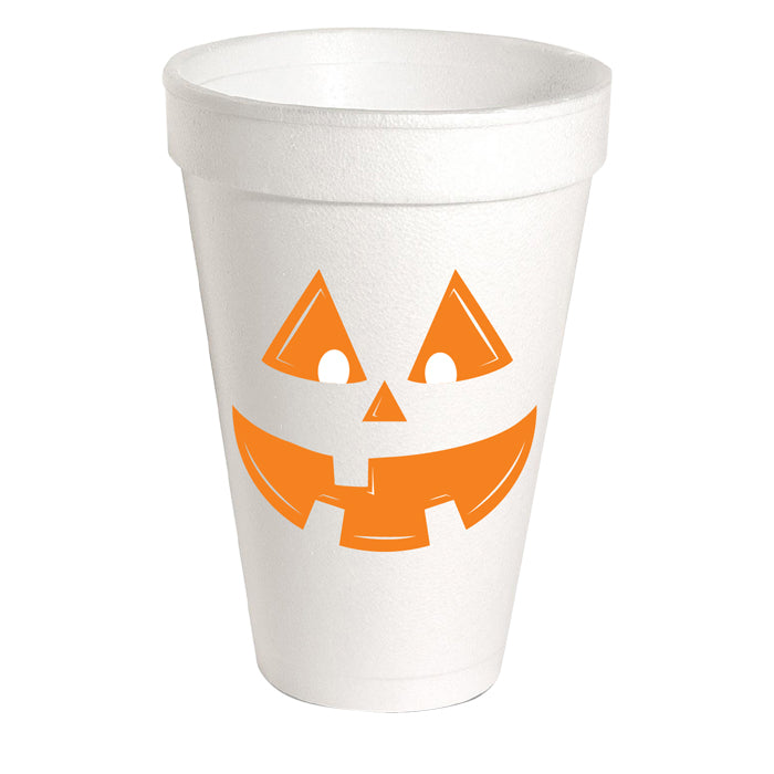 Rosanne Beck Jack O Latern styro cup