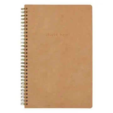 Church Notes Bible Study Notebook, Kraft