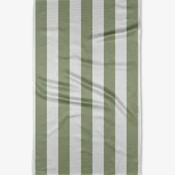 Geometry Candy Mint Tea Towel