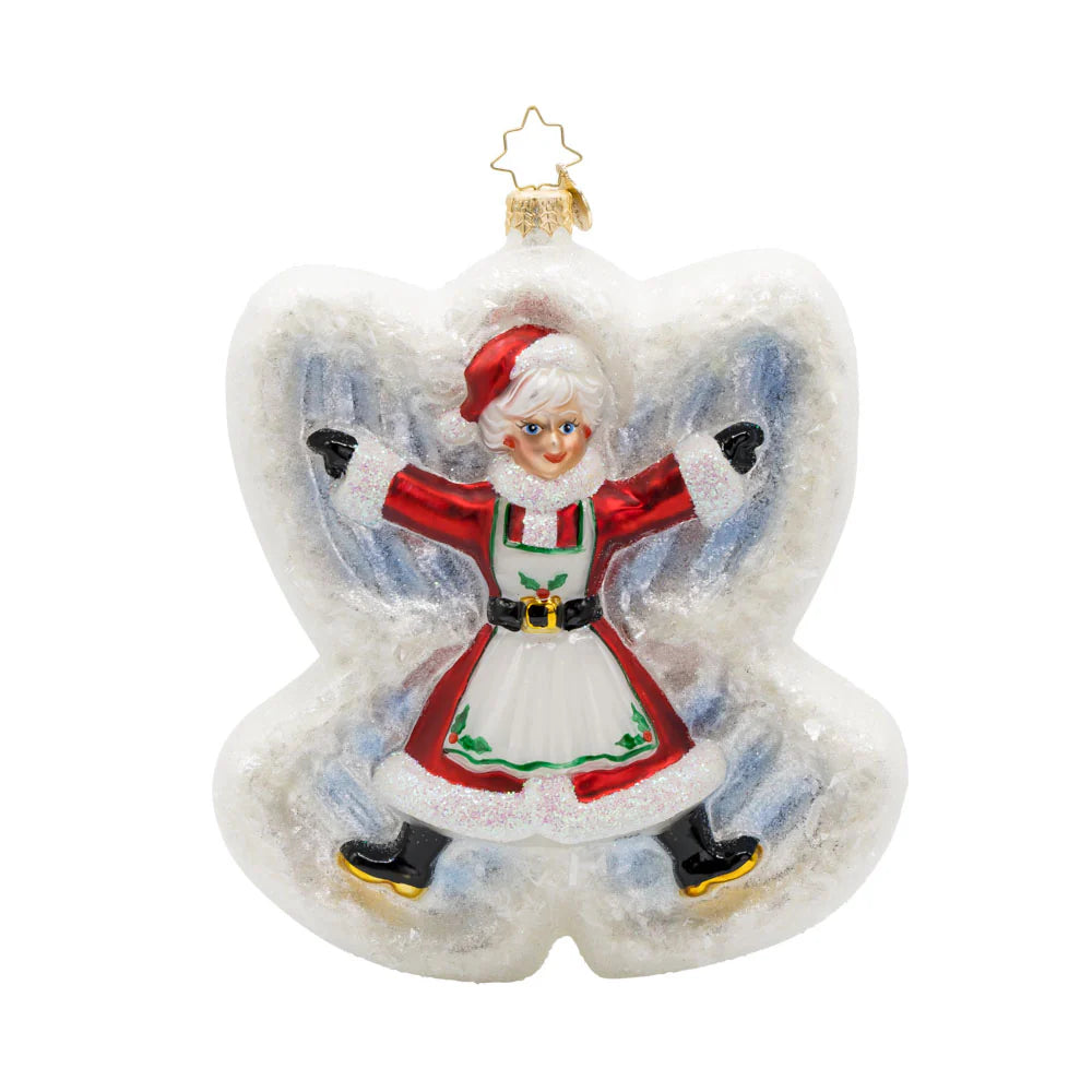 Christopher Radko Snow Angel Santa