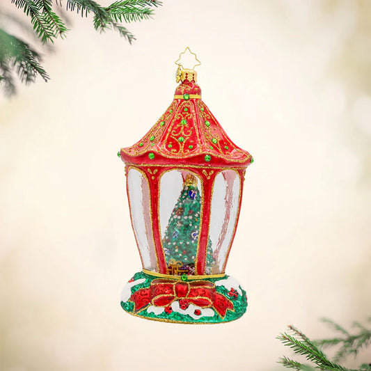 Christopher Radko Sparkle 'n Spruce Lantern