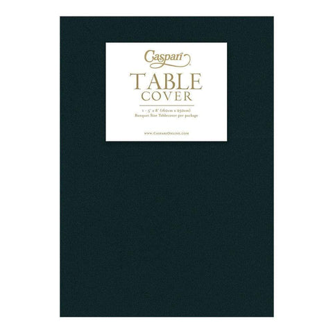 Caspari Black Tablecloth