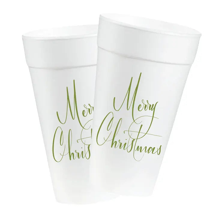 Merry Christmas Styro Sleeve