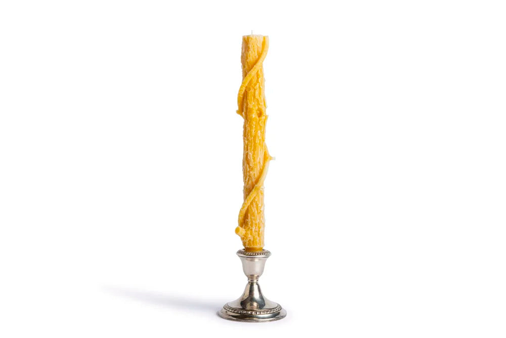 Stick Candles Bittersweet Oak Colossal Taper, Single - Keepers Wax