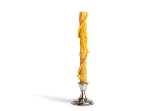 Stick Candles Bittersweet Oak Colossal Taper, Single - Keepers Wax