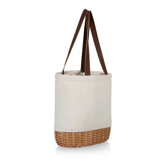 Picnic Time Pico Basket Tote, Beige