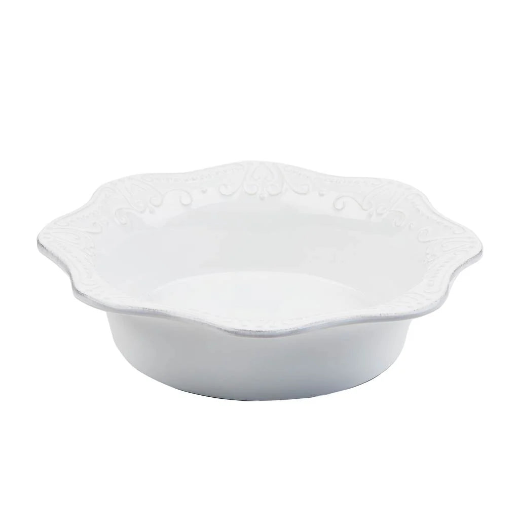 Skyros Designs Isabella Round Baker Pure White