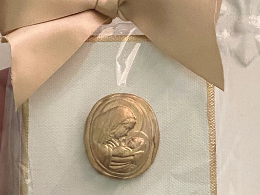 Rouge 225 Hand Brushed Gold Leaf Mary & Baby