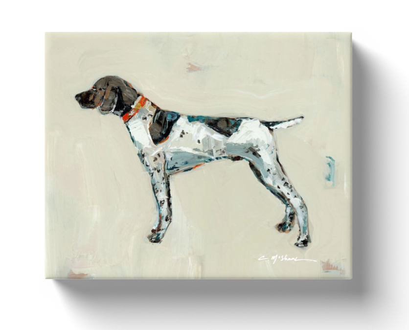 German Shorthaired Pointer canvas