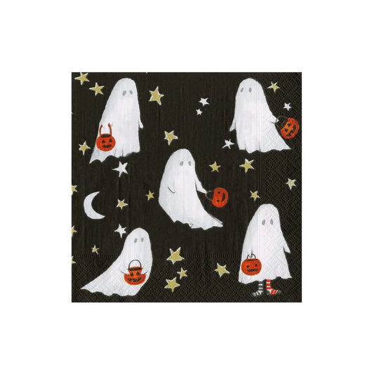 Caspari Ghoul's Night Out Cocktail Napkins