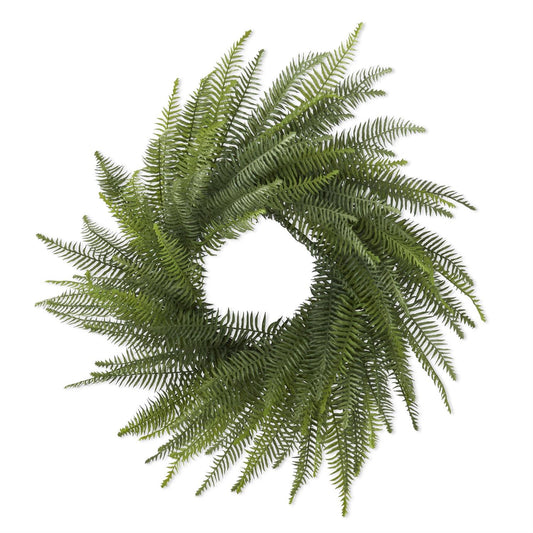 K&K Fern Wreath on Vine Base, 36"