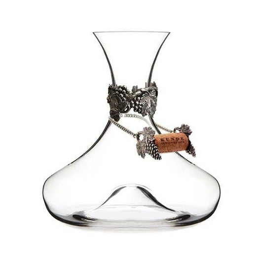 Pewter Cork Holder for Wine Decanters & Carafes