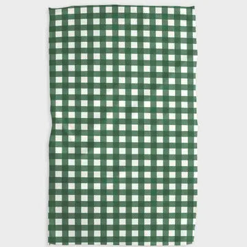 Geometry Gigi Evergreen Tea Towel